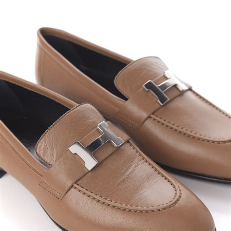 authentic hermes women's loafers.